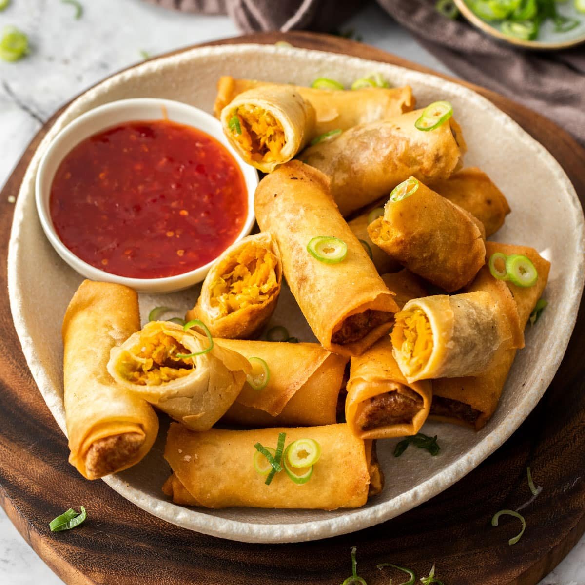 Vegetable spring rolls